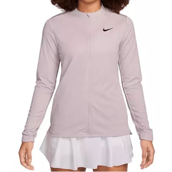 Nike Jackets & Blazers - NWT New Nike Women's Dri-FIT UV Advantage Large L Full Zip Top Jacket Run Golf